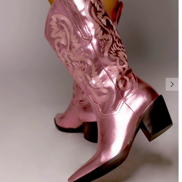 Billini Pink Cowboy boots / western boots STAMPEDE - Picture 1 of 2